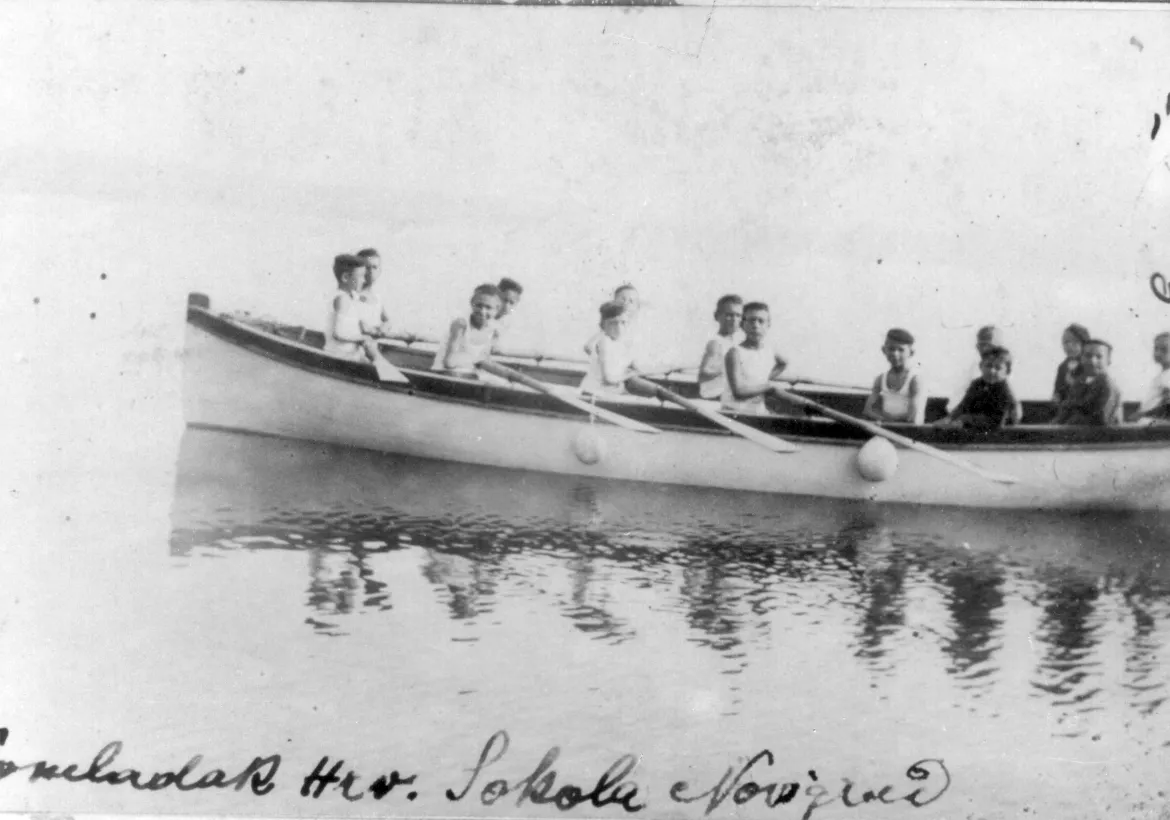 The beginnings of maritime sports in Novigrad
