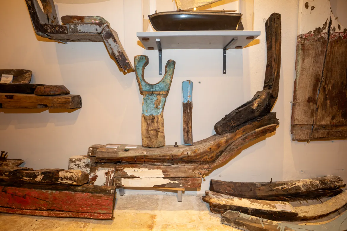 Collection of marine equipment